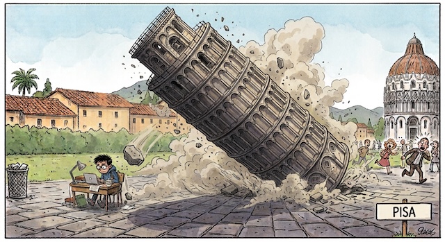 LA TORRE INCLINADA DE 